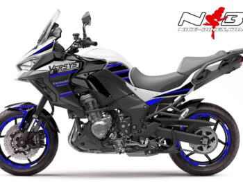Foliendesign Kawasaki Versys 1000 Bj. 2020 Racing Blue