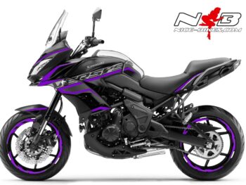 Foliendesign Kawasaki Versys 650 Bj. 2020 Manga Violett