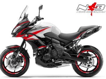 Foliendesign Kawasaki Versys 650 Bj. 2020 Racing Red