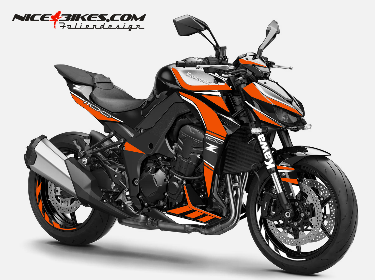 Foliendesign Z1100 2026 Evil Orange