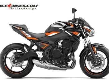 Foliendesign Kawasaki Z650  Evil Orange