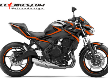 Foliendesign  Z650 2025 Evil Orange