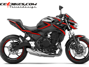 Foliendesign  Z650 2025 Racing Red