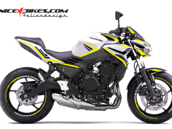 Foliendesign Z650 2026 Hornet Yellow
