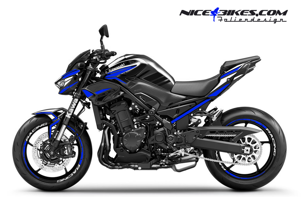 Foliendesign Z900 2025-26 Racing Blue