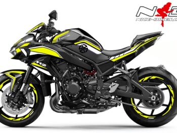 Foliendesign Kawasaki ZH2 Hornet Yellow