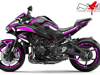 Foliendesign Kawasaki ZH2 Pretty Pink