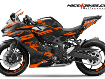 Foliendesign Ninja ZX-4RR 2026 Evil Orange