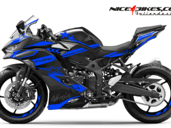 Foliendesign Ninja ZX-4RR 2026 Racing Blue