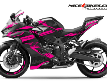 Foliendesign Ninja ZX-4RR 2026 Pretty Pink