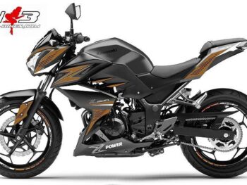 Z300 Power Dekor Gold auf schwarzer Maschine