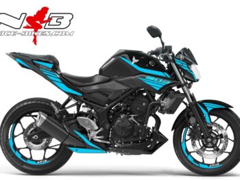 MT03 hellblau auf schwarzer Maschine 2019