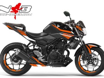 MT03 orange weiß auf schwarzer Maschine 2019