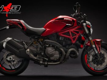 Foliendesign DUCATI  Monster 821 Bj. 2020 Magic Black