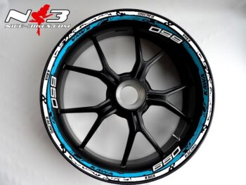 RACE STYLE Ninja 650 hellblau/weiß