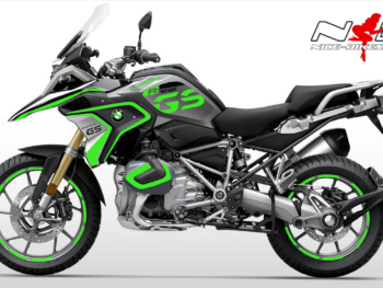 BMW GS Edition limegreen auf Blackstorm metallic Maschine 2019/20
