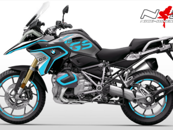 BMW GS Edition hellblau auf Blackstorm metallic Maschine 2019/20