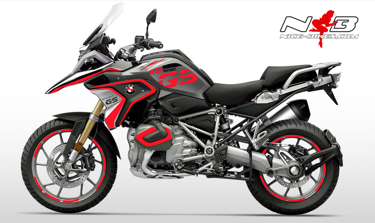BMW GS Edition rot auf Blackstorm metallic Maschine 2019/20