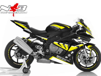 Dekorsatz S1000RR EDITION gelb für schwarze Maschine 2018