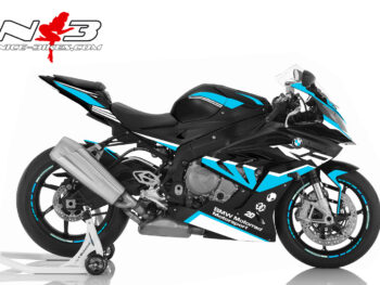 Dekorsatz S1000RR EDITION hellblau für schwarze Maschine 2018