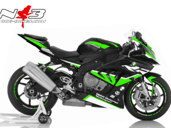 Dekorsatz S1000RR EDITION limegreen für schwarze Maschine 2018