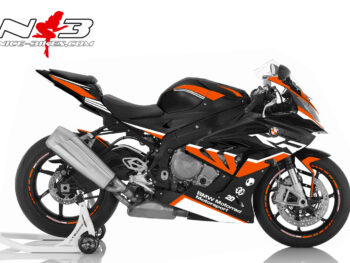 Dekorsatz S1000RR EDITION orange für schwarze Maschine 2018