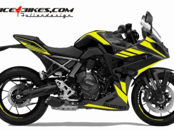 Foliendesign Suzuki GSX-8R Hornet Yellow