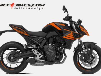 Foliendesign Suzuki GSX-8S 24 Evil Orange