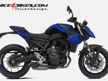 Foliendesign Suzuki GSX-8S 24 Racing Blue