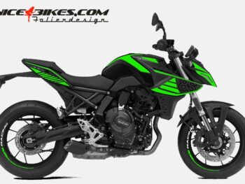 Foliendesign Suzuki GSX-8S 24 Limegreen