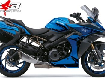 Foliendesign GSX-S1000GT Magic Black 2022