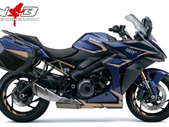 Foliendesign GSX-S1000GT Champanger Edition 2022