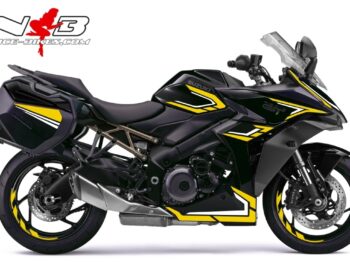 Foliendesign GSX-S1000GT Hornet Yellow 2022