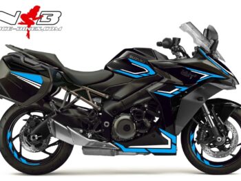 Foliendesign GSX-S1000GT Light Blue 2022