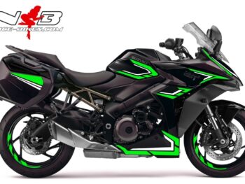 Foliendesign GSX-S1000GT Limegreen 2022
