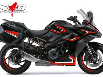 Foliendesign GSX-S1000GT Racing Red 2022