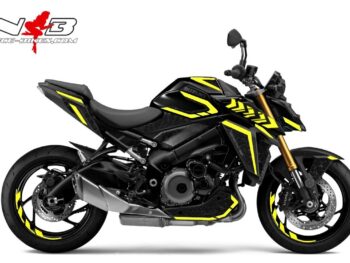 Foliendesign GSX-S1000  Hornet Yellow
