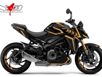 Foliendesign GSX-S1000  Olampic Gold