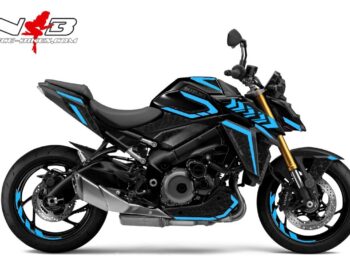 Foliendesign GSX-S1000  Light Blue