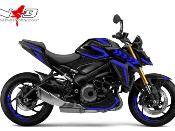 Foliendesign GSX-S1000  Racing Blue