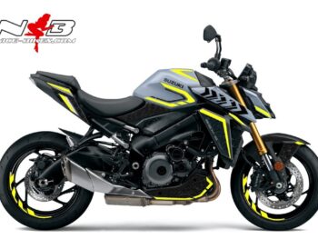 Foliendesign GSX-S1000  Neon Yellow