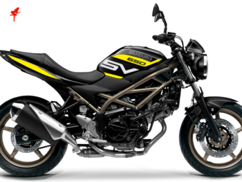 Foliendesign Suzuki SV 650 2023 Hornet Yellow
