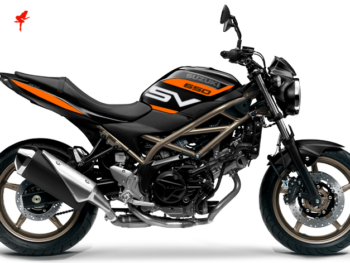 Foliendesign Suzuki SV 650 2023 Evil Orange