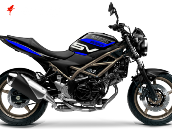 Foliendesign Suzuki SV 650 2023 Racing Blue