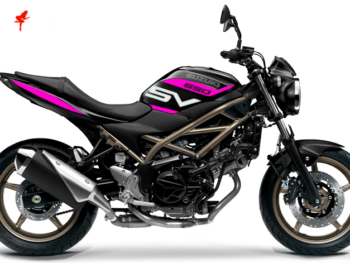 Foliendesign Suzuki SV 650 2023 Pretty Pink