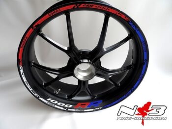 RACE STYLE Felgenrand S1000RR Tricolor