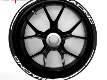 Felgendekor SPEED RACING White