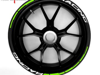 Felgendekor SPEED RACING Limegreen