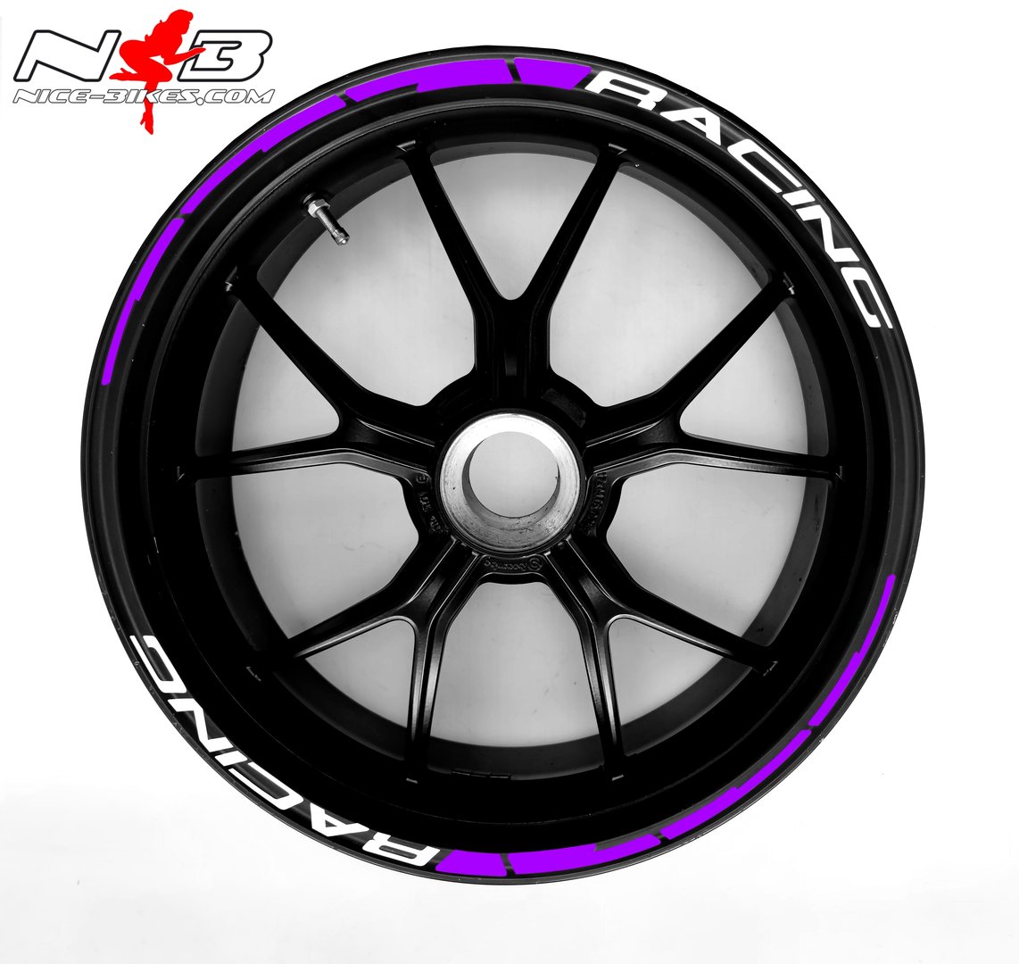 Felgendekor SPEED RACING Manga Violett