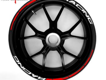 Felgendekor SPEED RACING Red